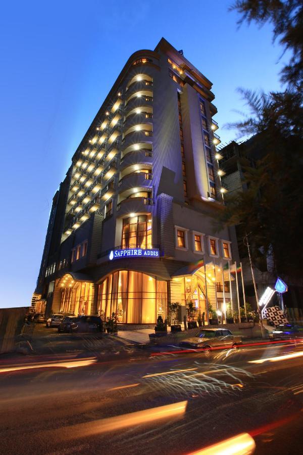 Hotel Sapphire Addis Exterior foto